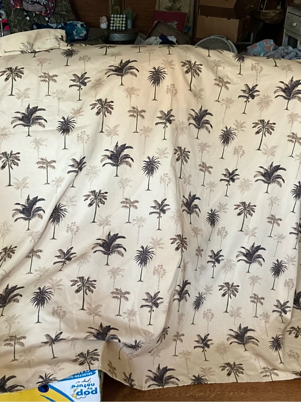 Palm Tree print shower curtain